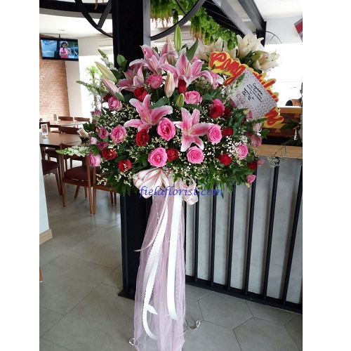 Standing Flower Pernikahan FF-002