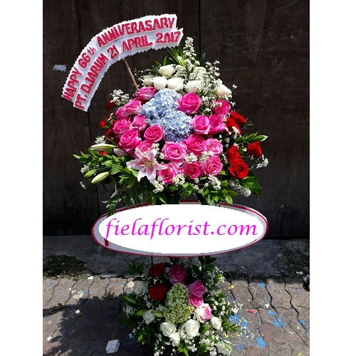 Standing flower ulang tahun FF-016