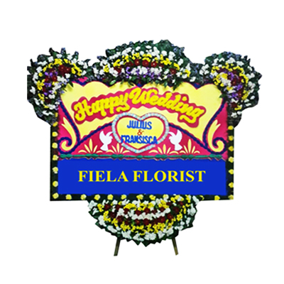 Papan Happy Wedding